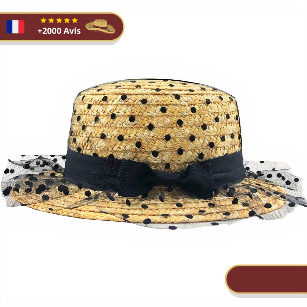 SURENHAP Chapeau de paille de poupée 10 pièces poupée chapeau de paille