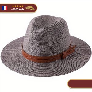 Chapeau de Paille Homme Mode